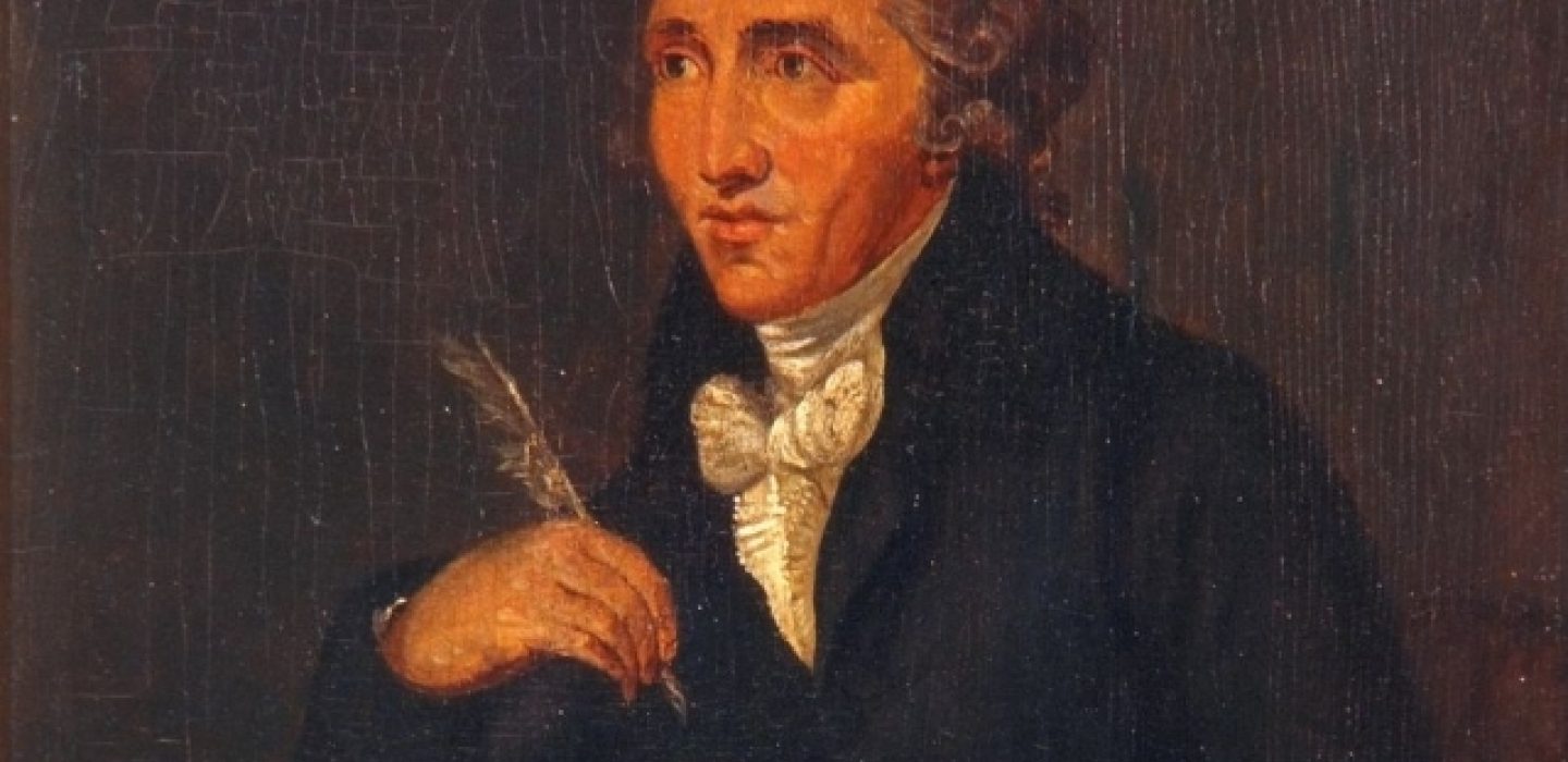 Joseph Haydn sjabloon3 een versie van het portret door Ludwig Guttenbrunn1770