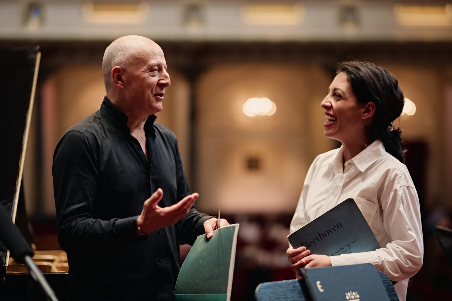 Vriendenrepetitie: Beatrice Rana speelt Beethoven bij het Concertgebouworkest