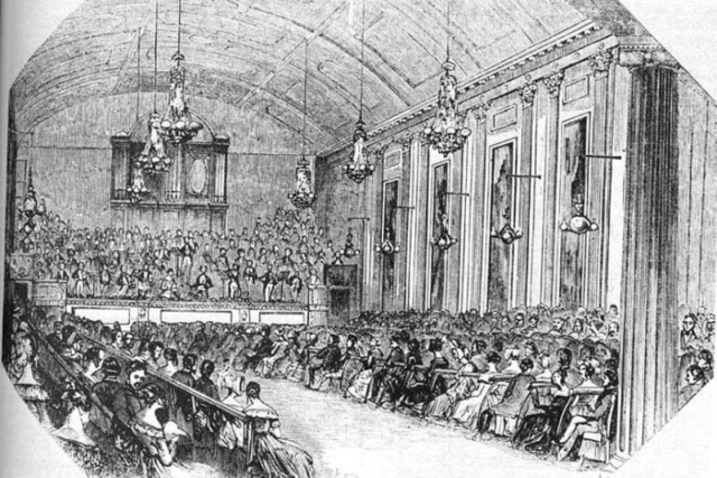 The hanover square rooms in london
