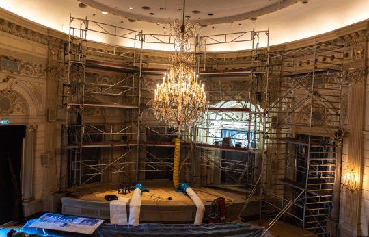 Kleine zaal verbouwing