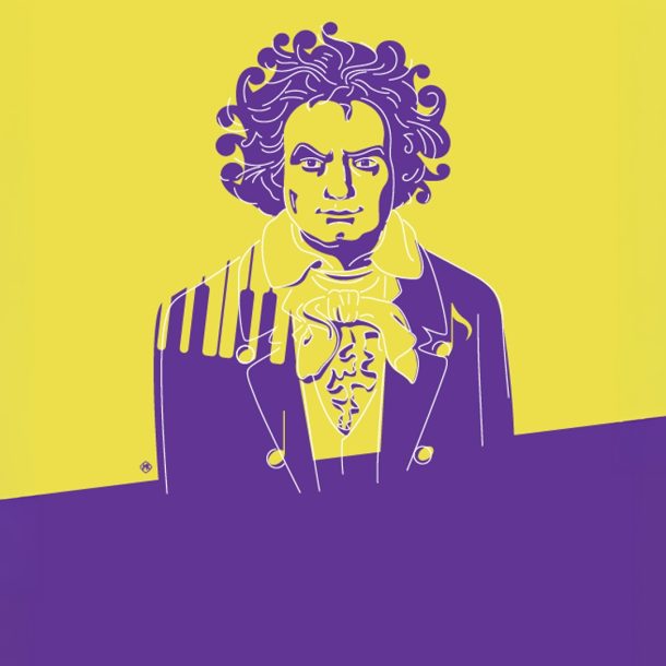 Beethoven illustratie