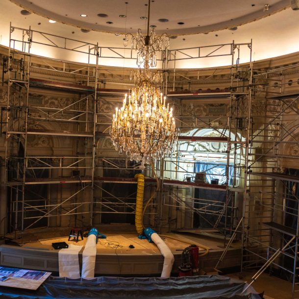 Kleine zaal verbouwing
