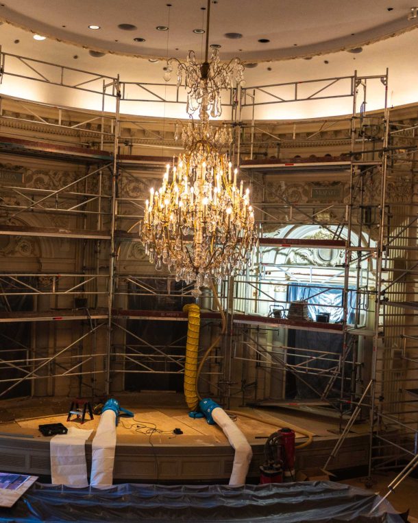 Kleine zaal verbouwing