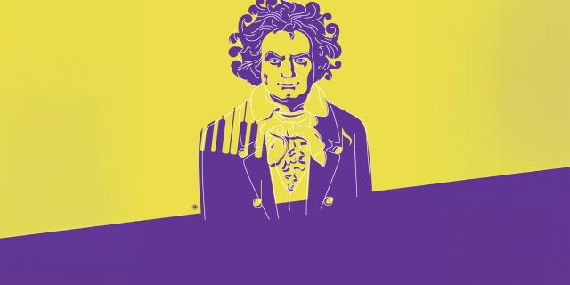 Beethoven illustratie