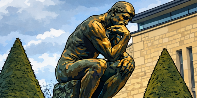 Thinker Illustration