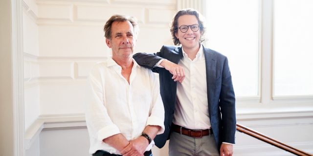 Douwe Eisenga en Hannes Minnaar