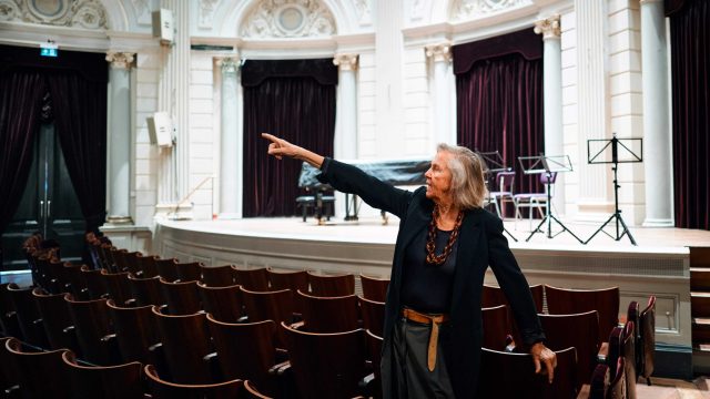 Evelyne Merkx in de Kleine Zaal © Eduardus Lee