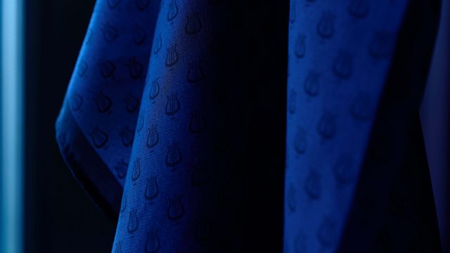 Het sjaaltje is nieuw in de collectie