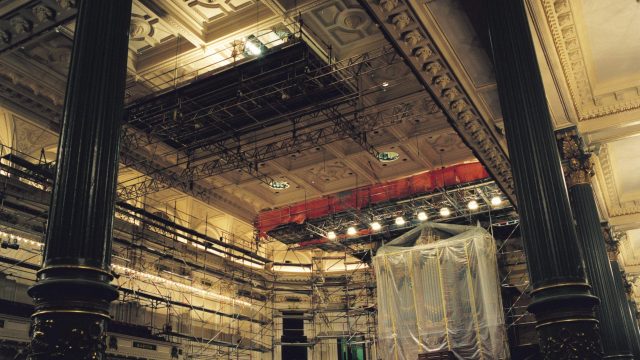 Zo zag de Grote Zaal eruit vóór de verbouwing