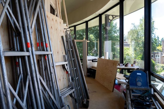 Kleine Zaal in verbouwing c Awesta Darwesh