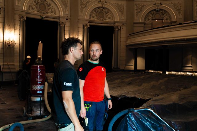 Luuk en Frank in de Kleine Zaal c Awesta Darwesh