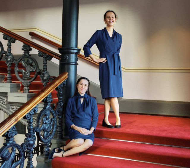 Mijntje Moll en Nerys Lont