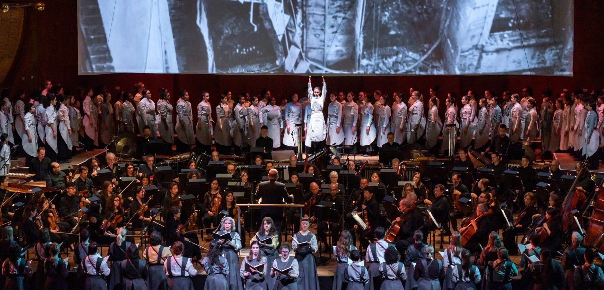 Dramatic oratorio by Julia Wolfe with 146 young female singers