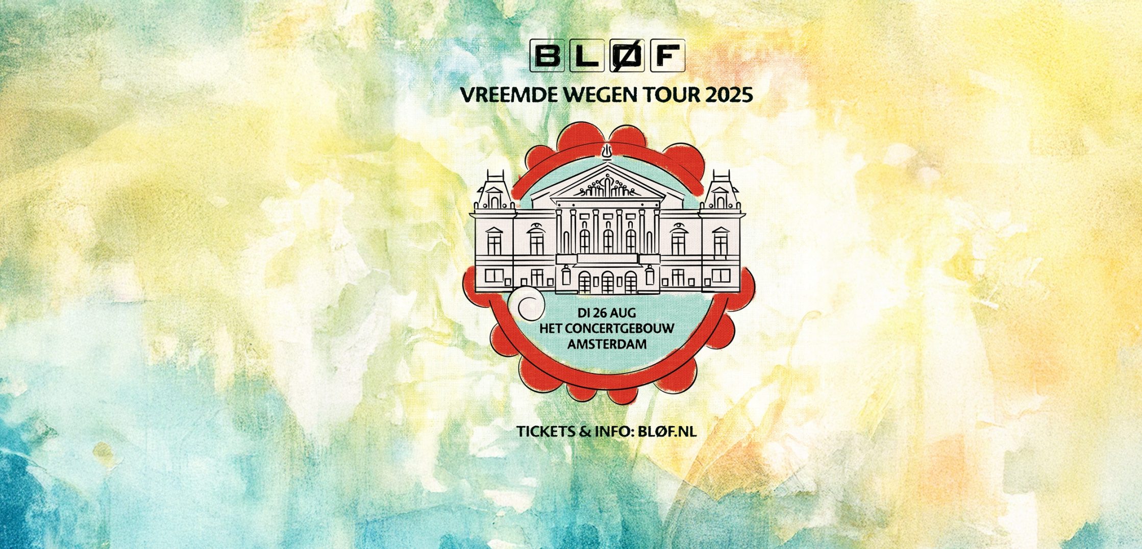 BLØF Vreemde Wegen2025 Tour