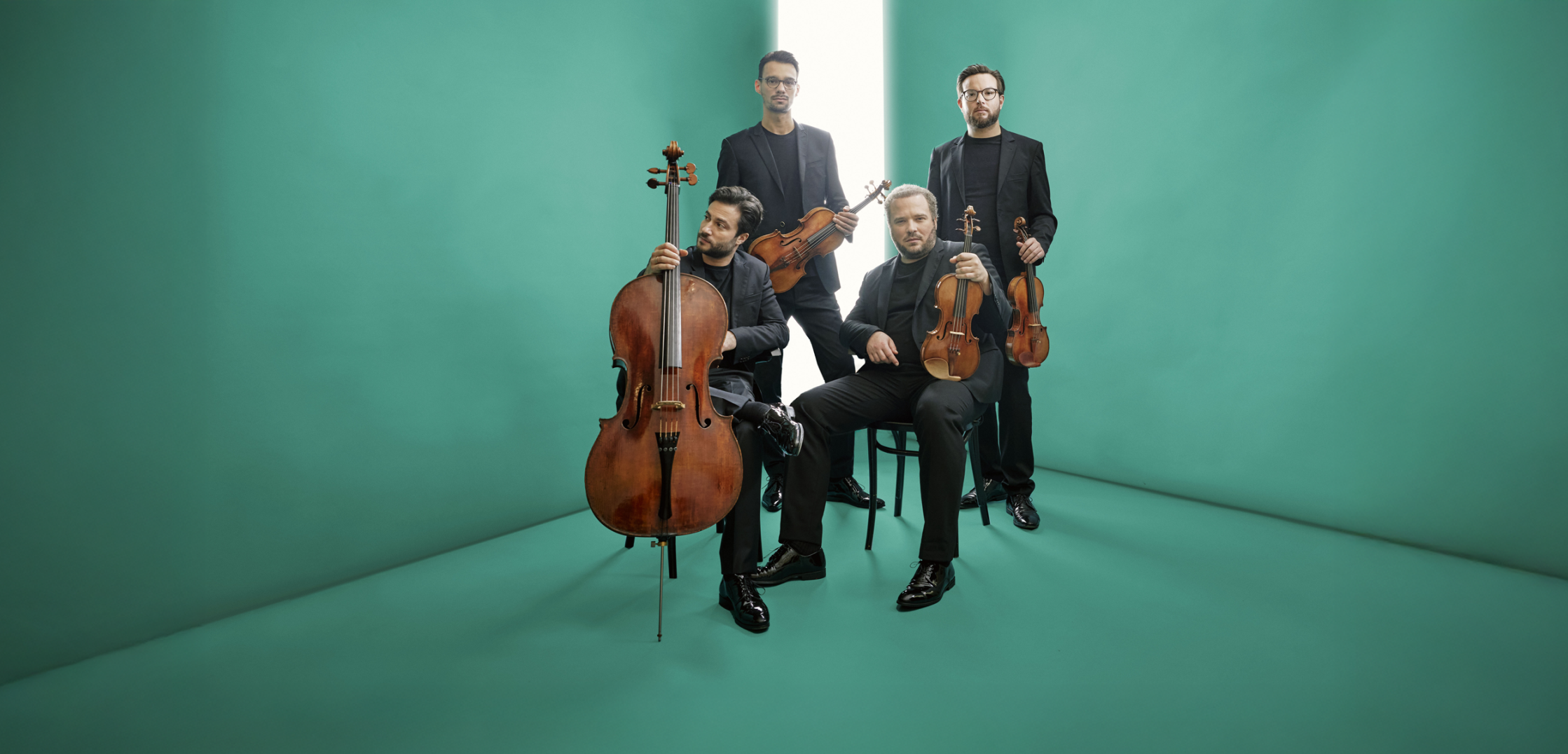 Goldmund Quartett speelt Fazıl Say en Dvořák