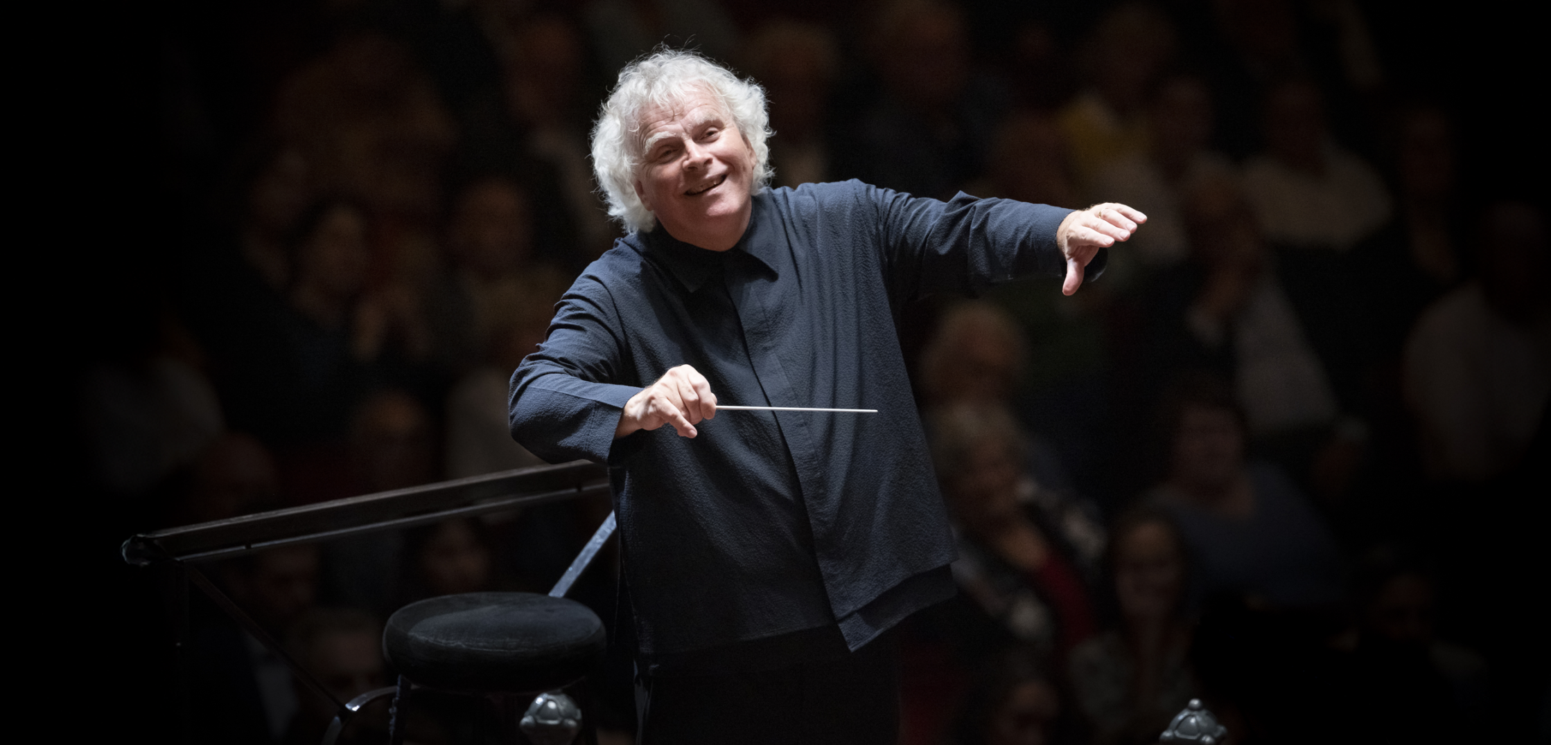 Sir Simon Rattle dirigeert Mahler en Beethoven