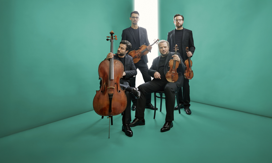 Goldmund Quartett speelt Fazıl Say en Dvořák
