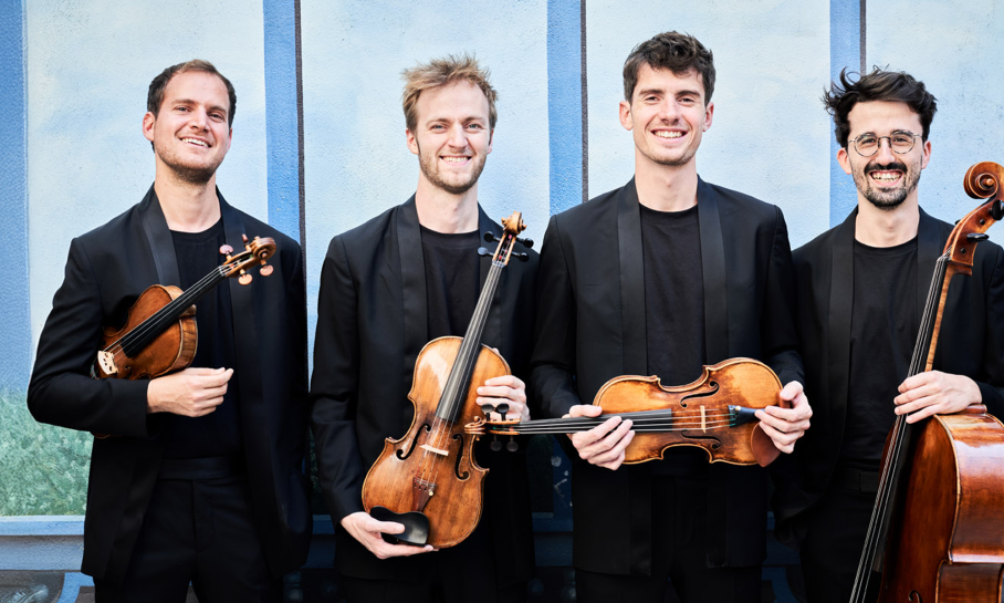 Strijkkwintetten van Beethoven en Brahms door Quatuor Agate